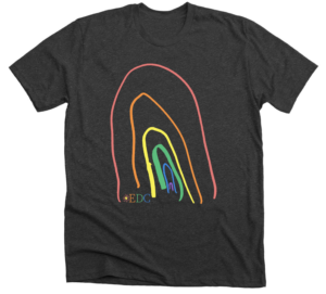 Rainbow tee